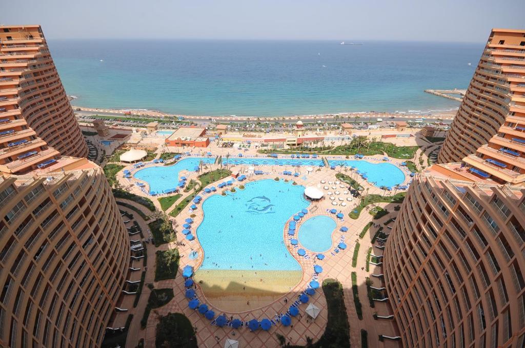 Porto Sokhna Pyramids Apartments Powered By Amer-Group Family Only Ain Sukhna Exterior photo